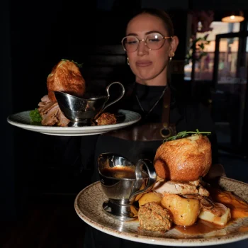 Sunday roasts being served at Dolce & Blush Blackpool